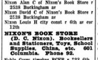 Henry Morey sells Morey & Co. to A.C. and D.C. Nixon